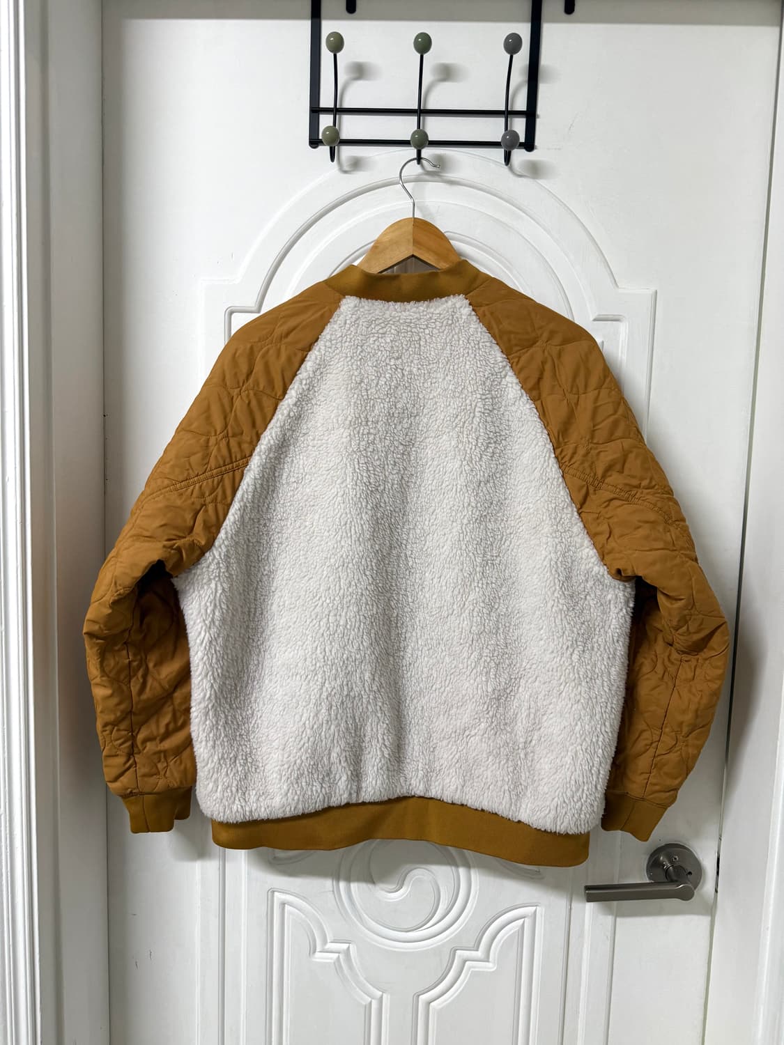 L사이즈 팀버랜드 리버시블 퀄팅 봄버 자켓 브라운 상품이미지7