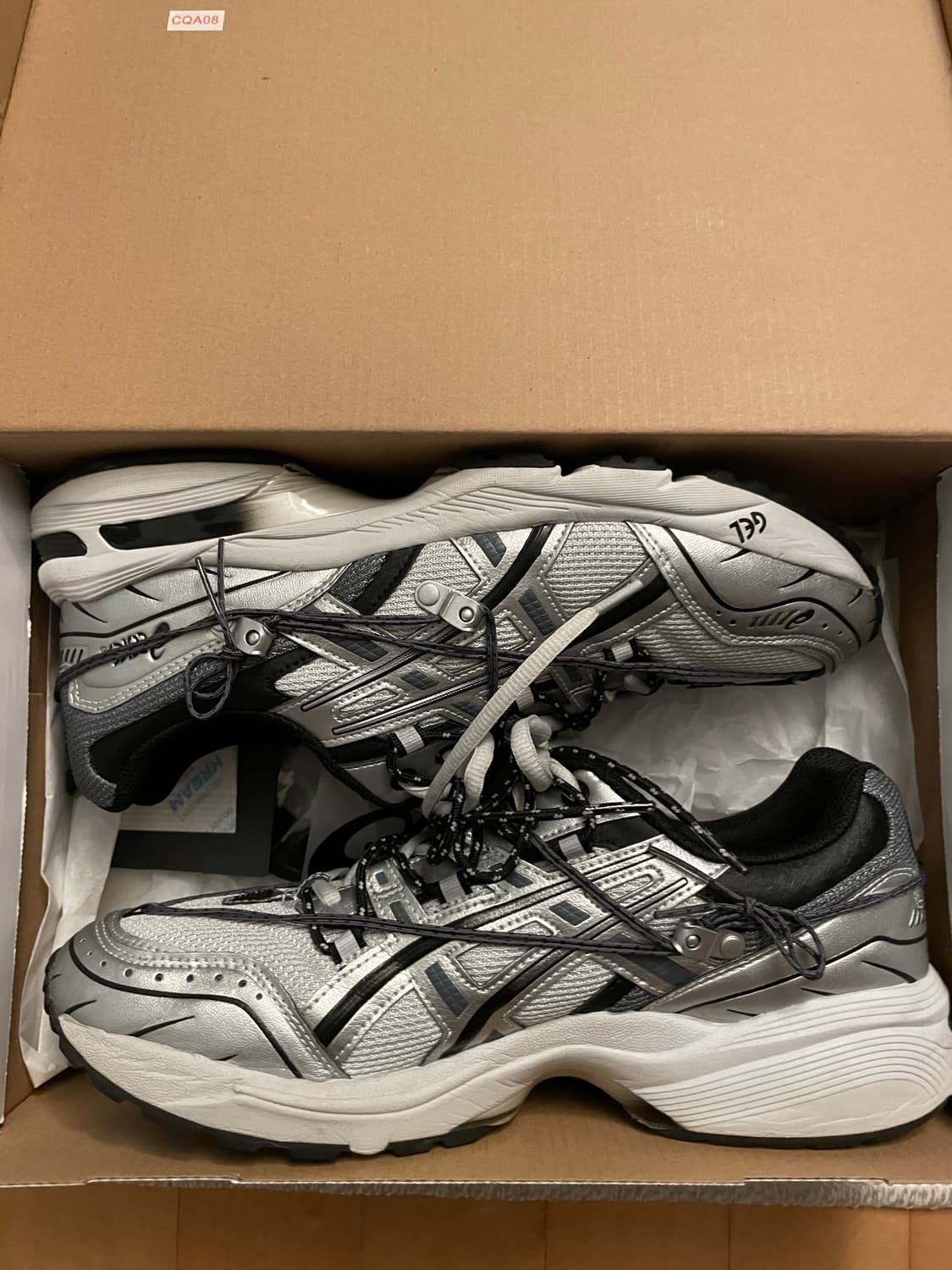 280 아식스 x 엔더슨벨 젤 1090 글레이셔 그레이 실버 상품이미지1