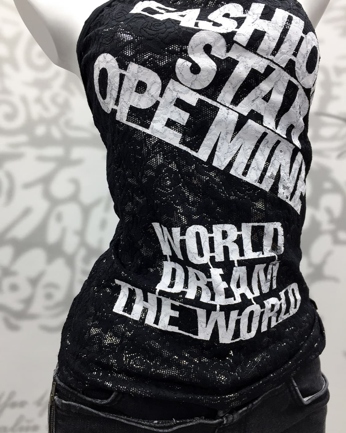 Punk halter sleeveless 상품이미지4