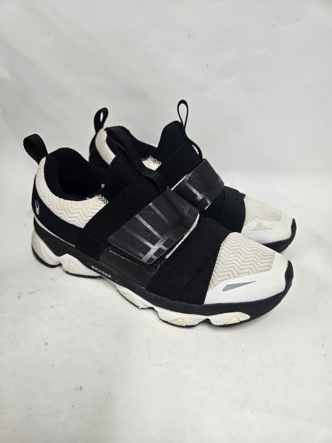 스파이더 슬립온 운동화 블랙/화이트245mm 상품이미지1