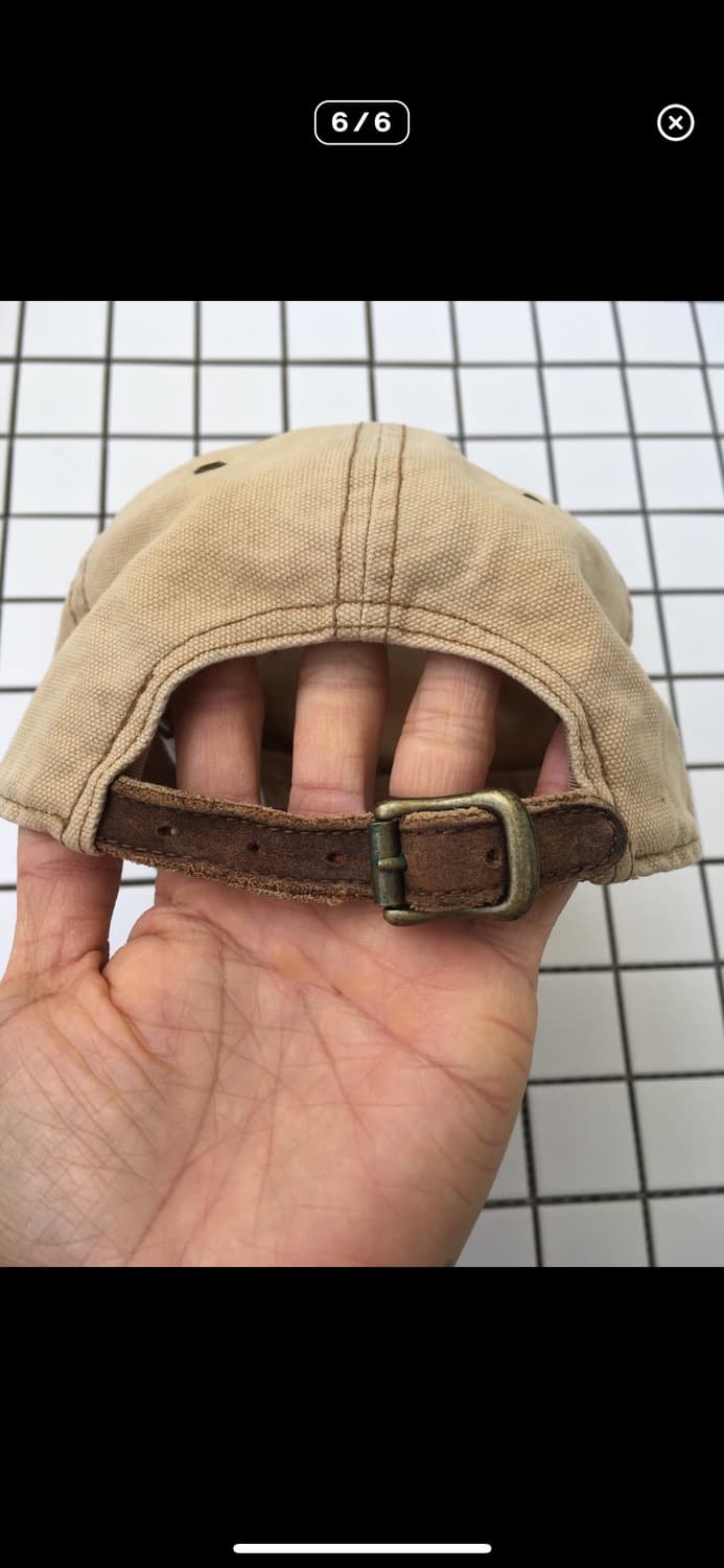 RRL patched vtg leather ballcaps (onesiz 상품이미지6