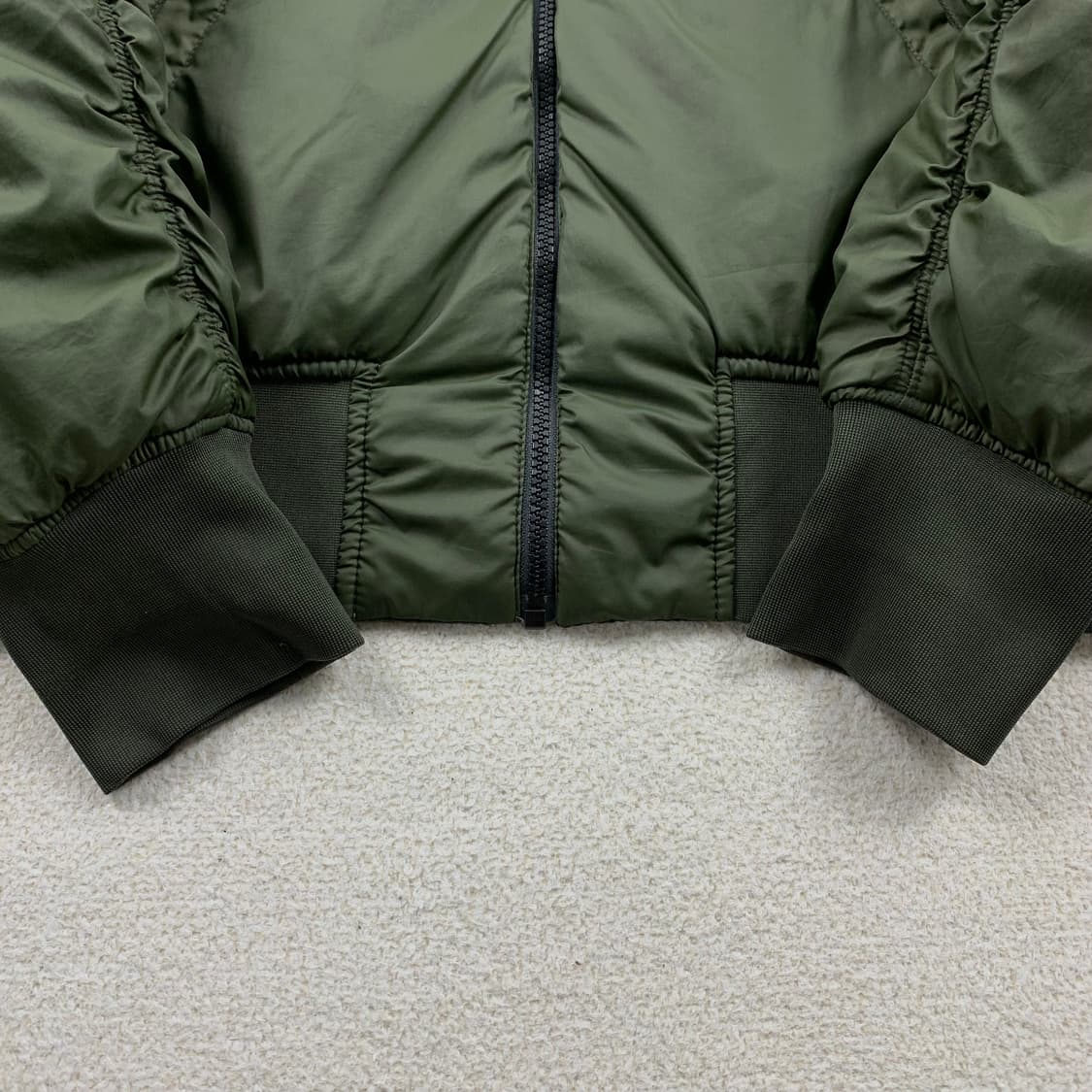 나이키 자수로고 윈드러너 리버시블 MA-1 항공점퍼 카키  상품이미지8