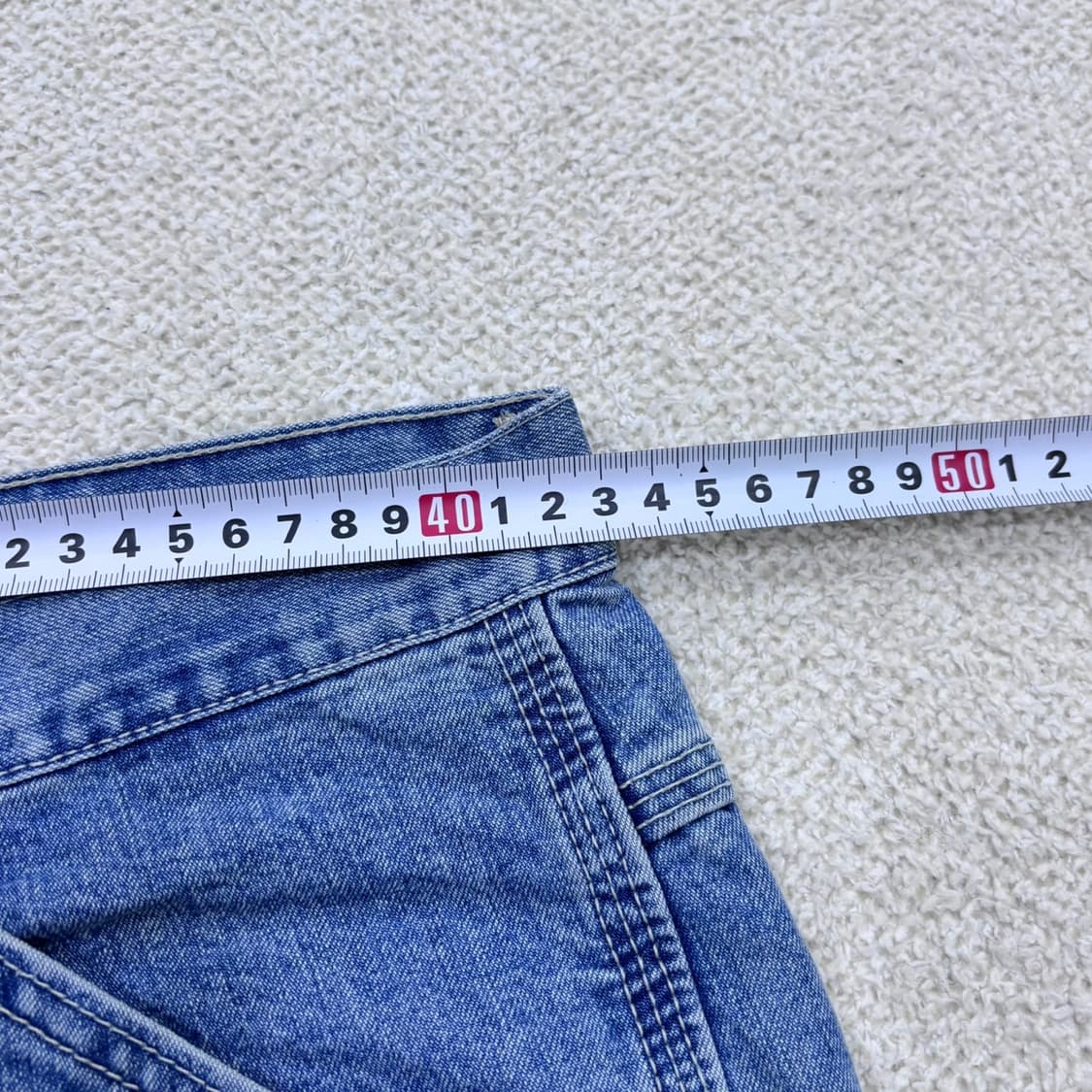 33X32 리 루즈핏 던가리 데님 펜츠 0428E 상품이미지6