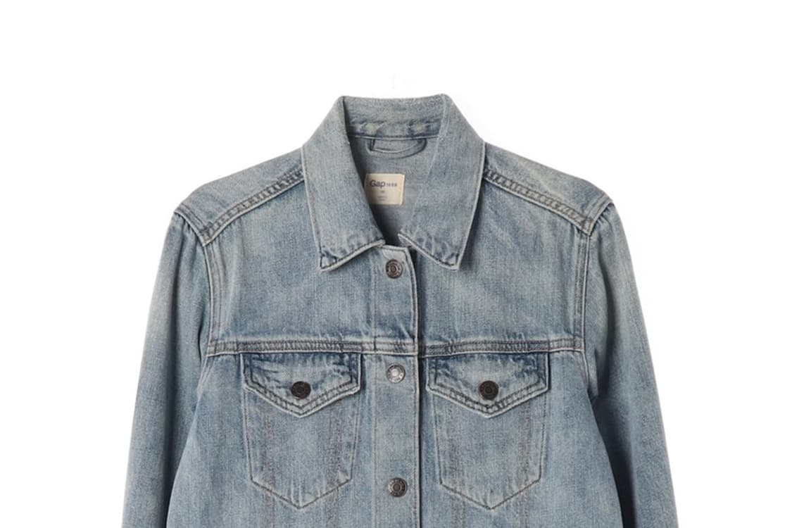 Gap 1969 라이트 인디고 데님 셔츠 자켓 XS 상품이미지3