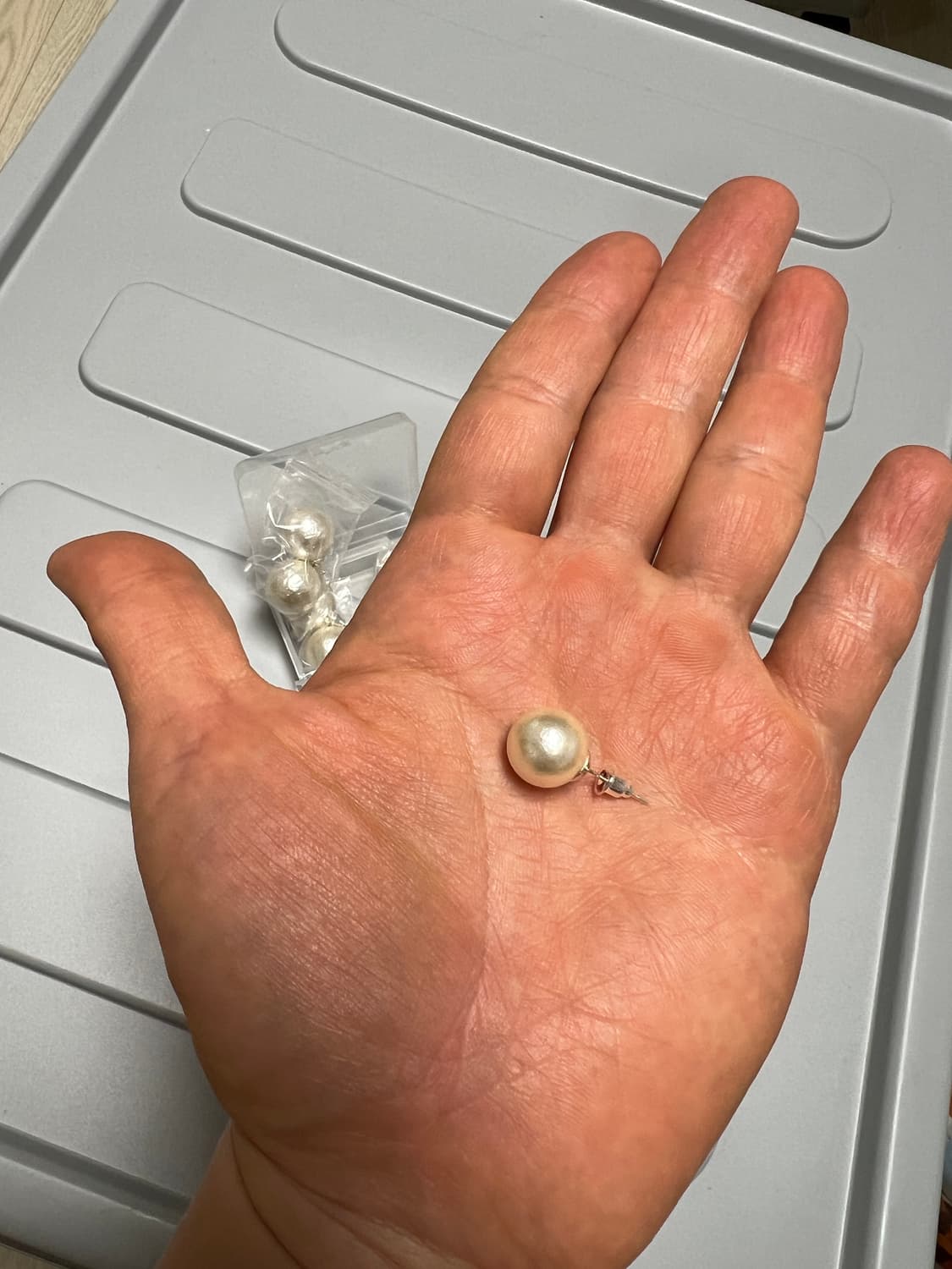 페이크 펄 진주 귀걸이 상품이미지9