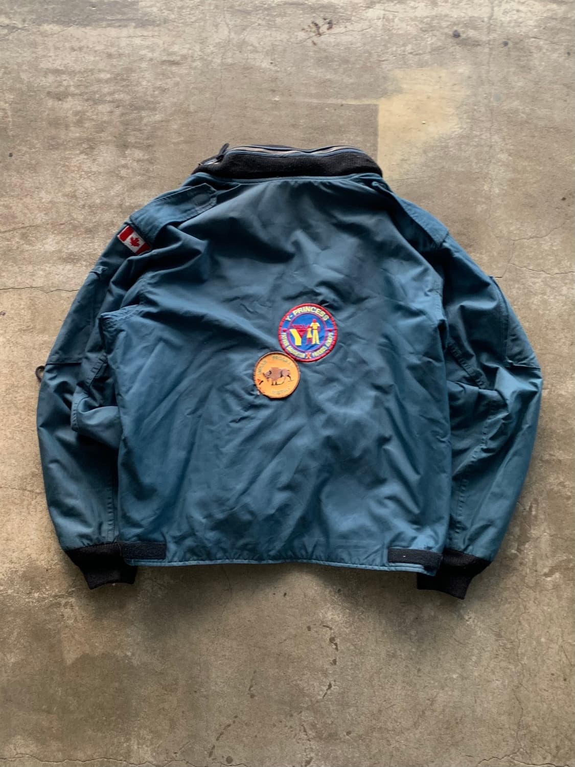 90s 왕립 캐나다 공군 MK3 플라이트 자켓 상품이미지9