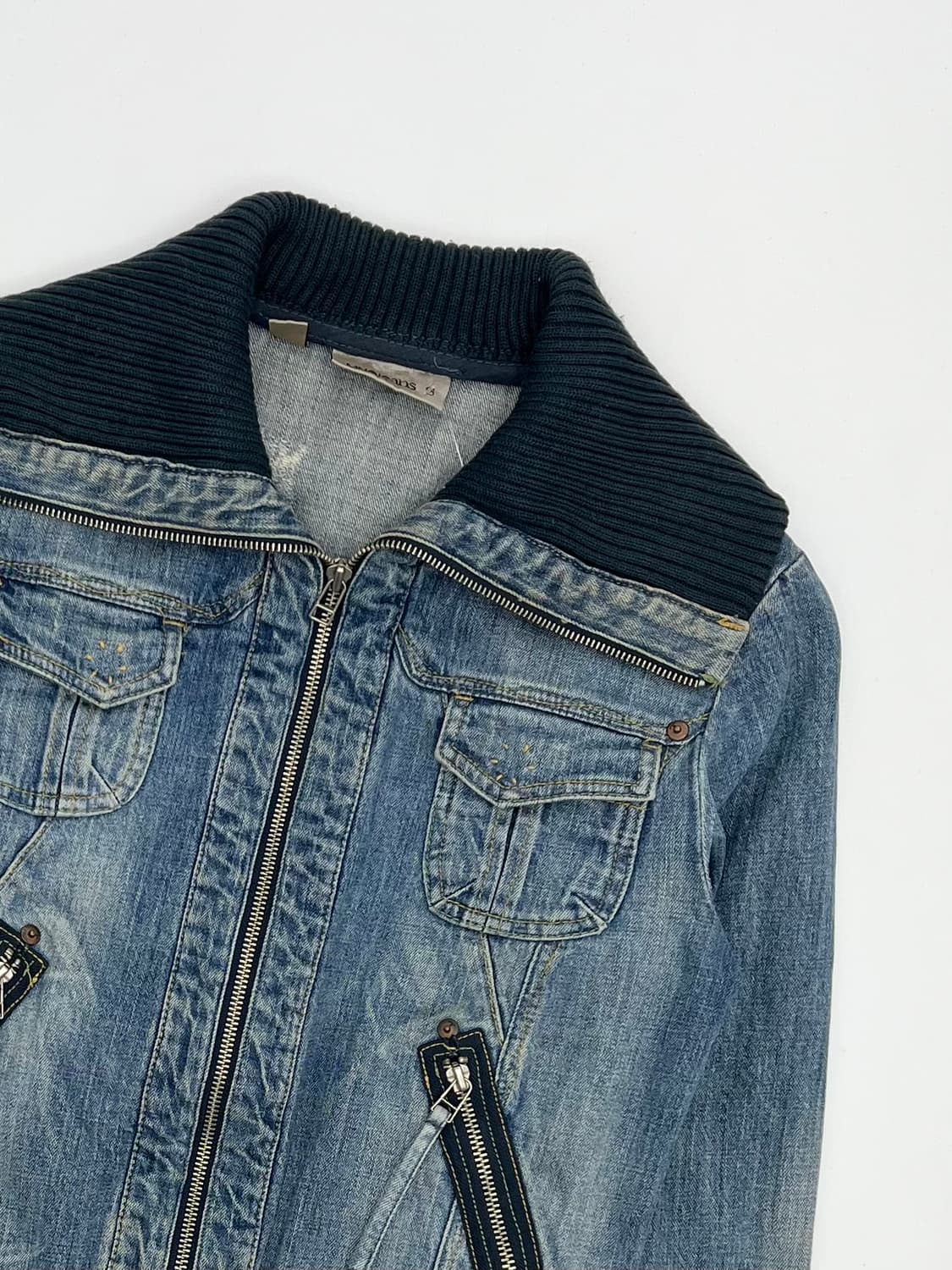 빈티지 데님 자켓 상품이미지2