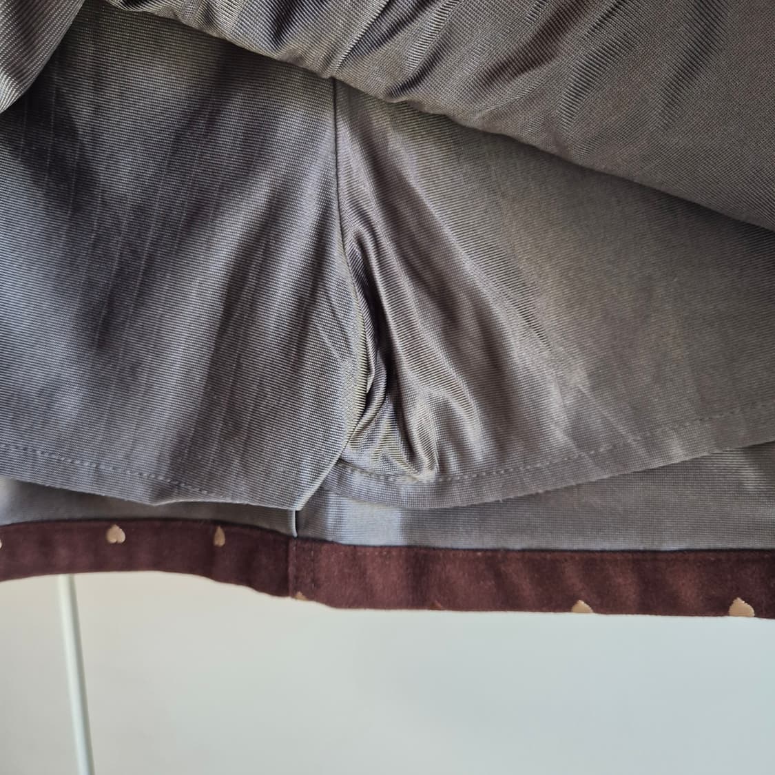 코코아 하트 자수 미니 스커트 상품이미지7