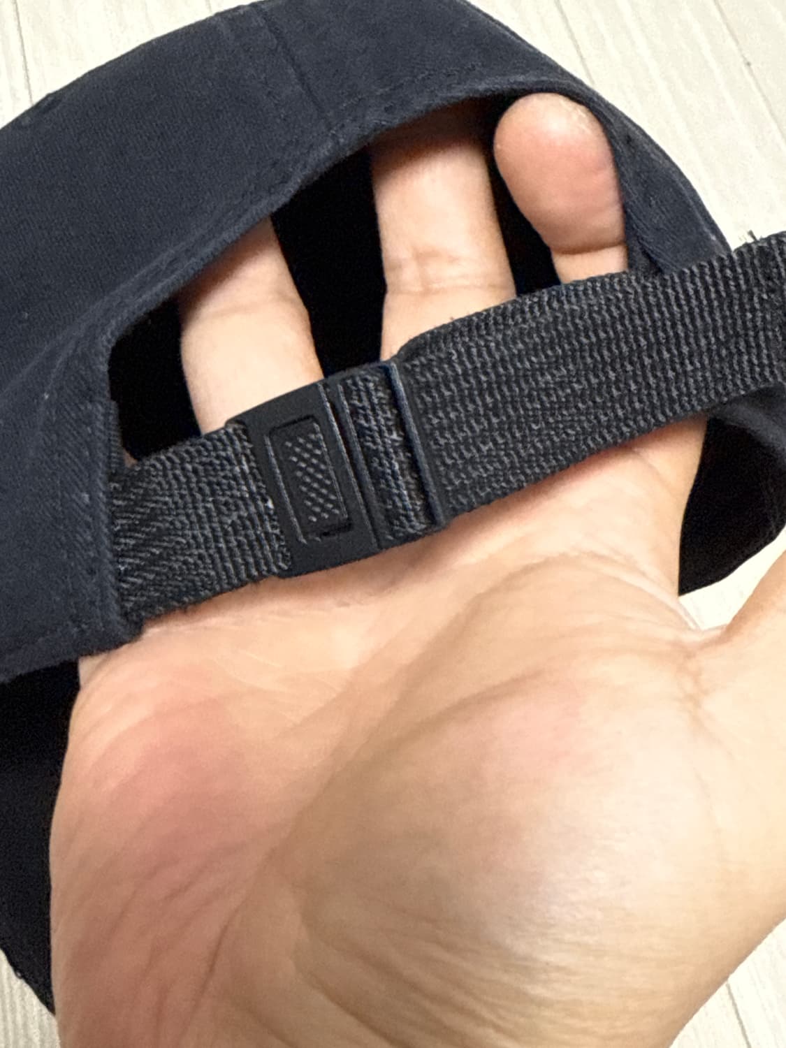 PSN OWN 더블 바이저 캡 블랙 상품이미지7