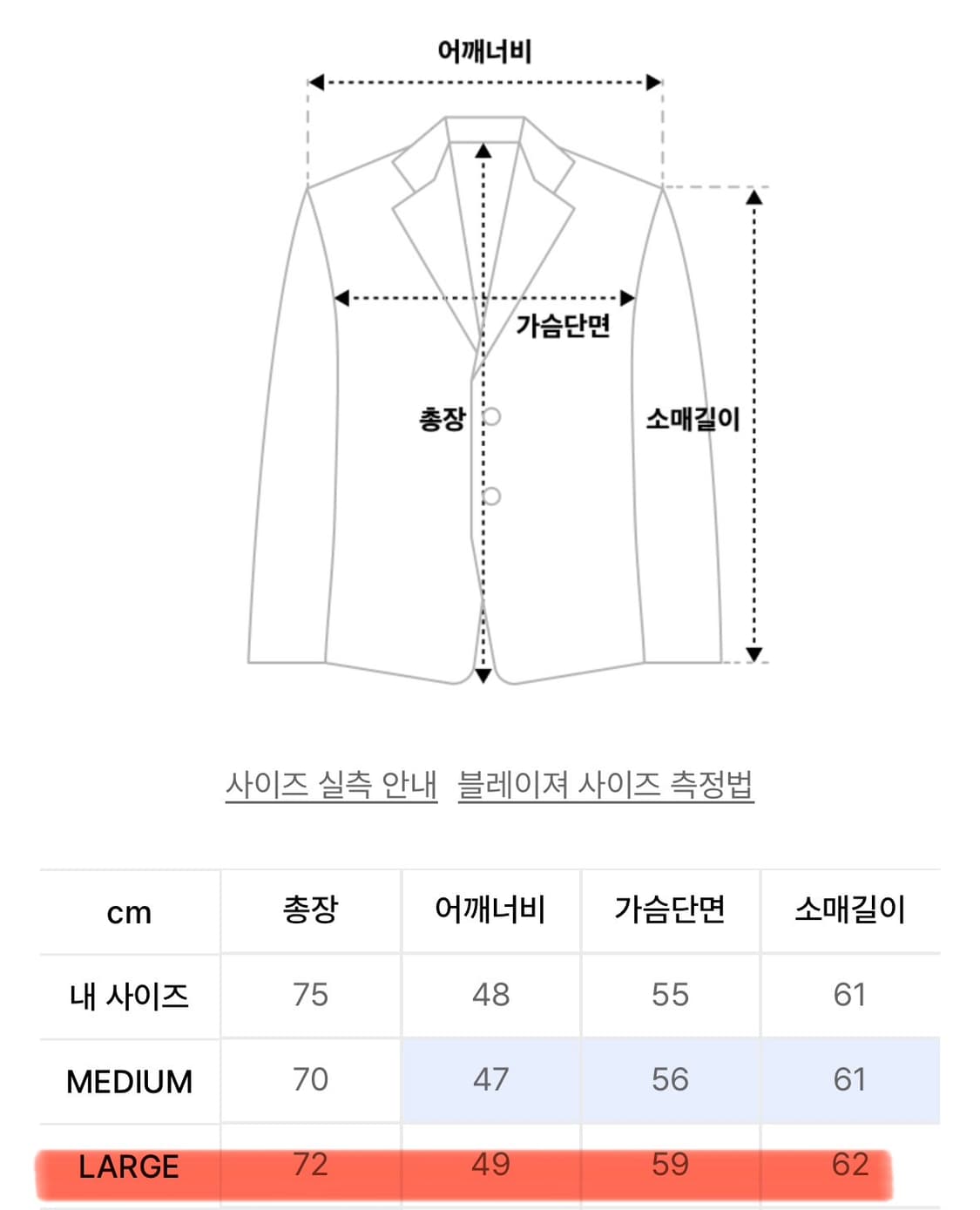 네고O 지플리시 헤리티지 블레이저 자켓 상품이미지2