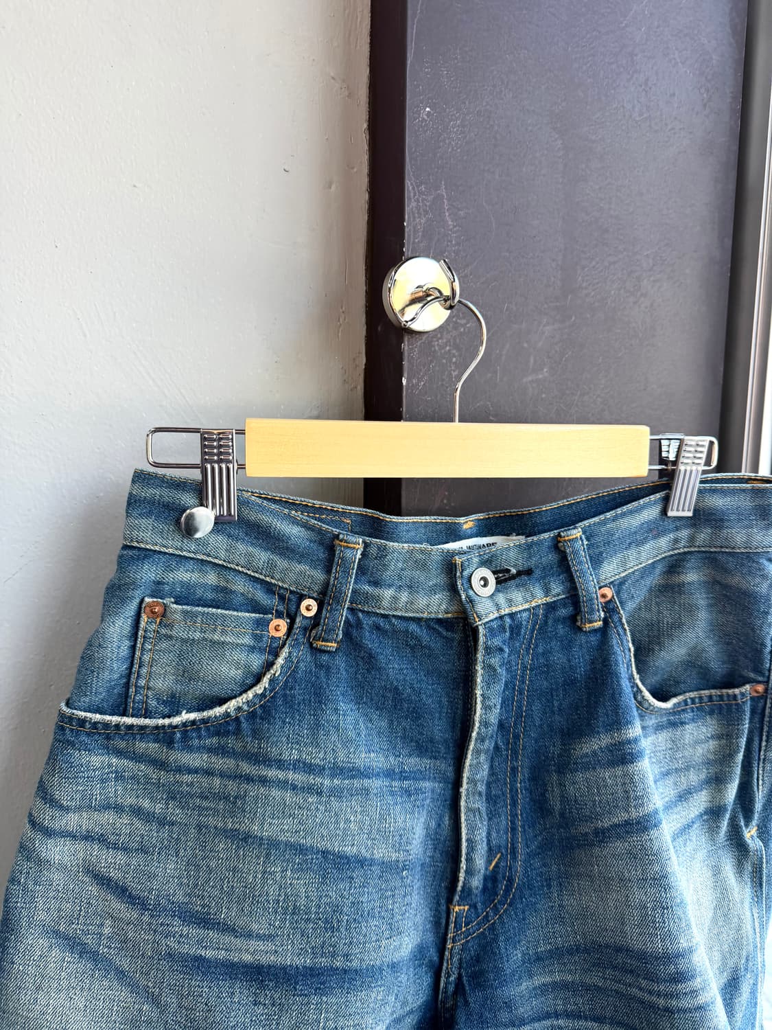 M/ 준야와타나베 10AW 플레어 데님 스커트 상품이미지3