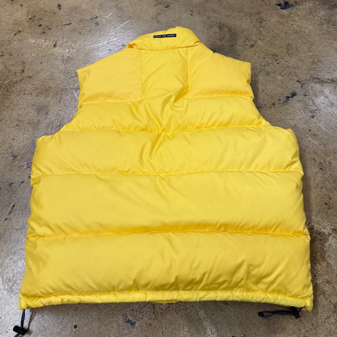 폴로 스포츠 옐로우 패딩 조끼 100 상품이미지3