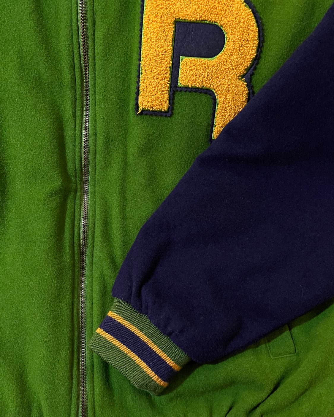 90s 리복 울 바시티 자켓 (Old Reebok Varsity) 상품이미지4