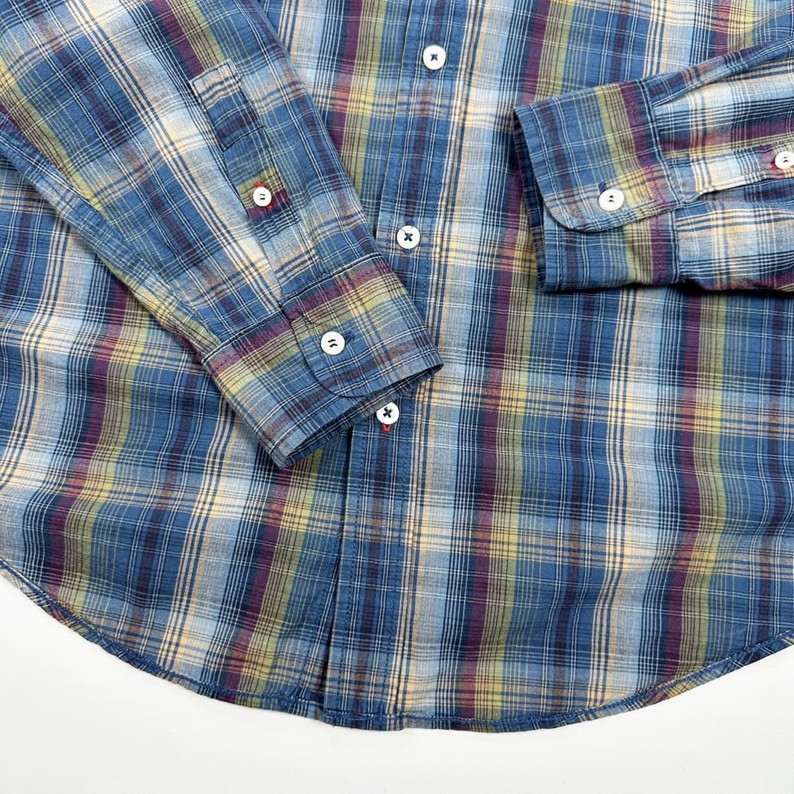 리바이스 오리지널 레드 탭 체크셔츠 (L) 상품이미지3