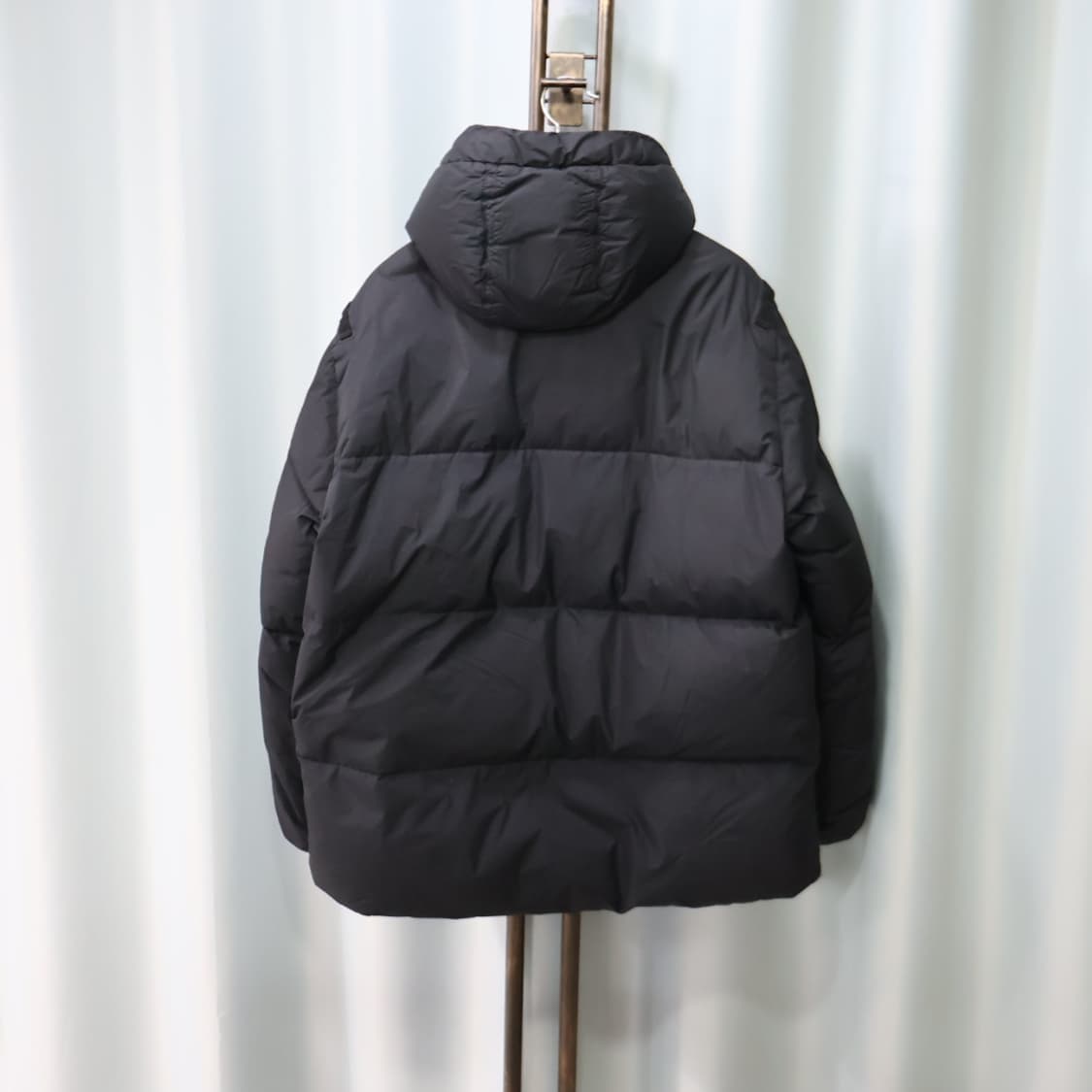 스톤아일랜드 크링클랩스 나일론 후드 블랙 패딩 XXL/110 상품이미지5