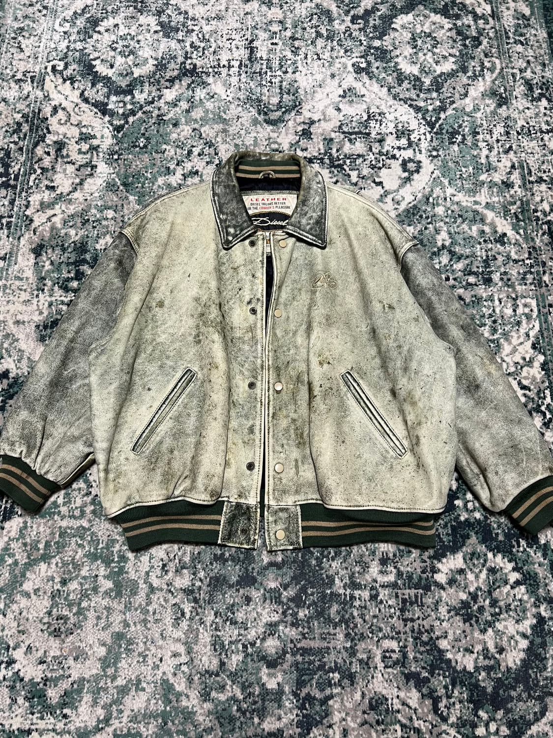 OLD DIESEL COWHIDE 디젤가죽자켓 상품이미지2