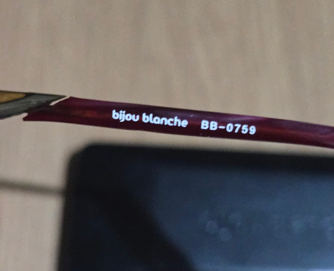 새상품) 비쥬블랑쉬 무테 안경 상품이미지6