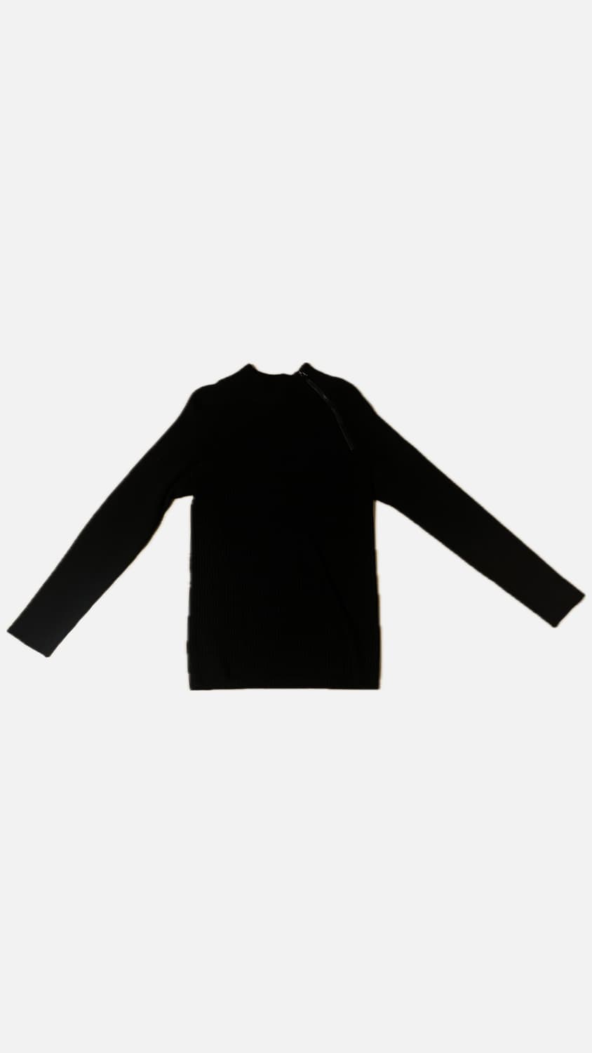 아르마니 사선 니트 집업 상품이미지2