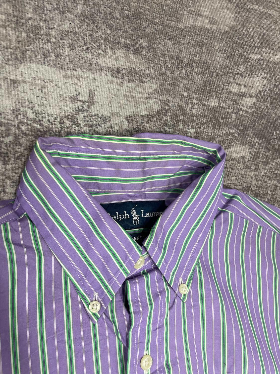 90s Polo RL 퍼플 스트라이프 상품이미지5