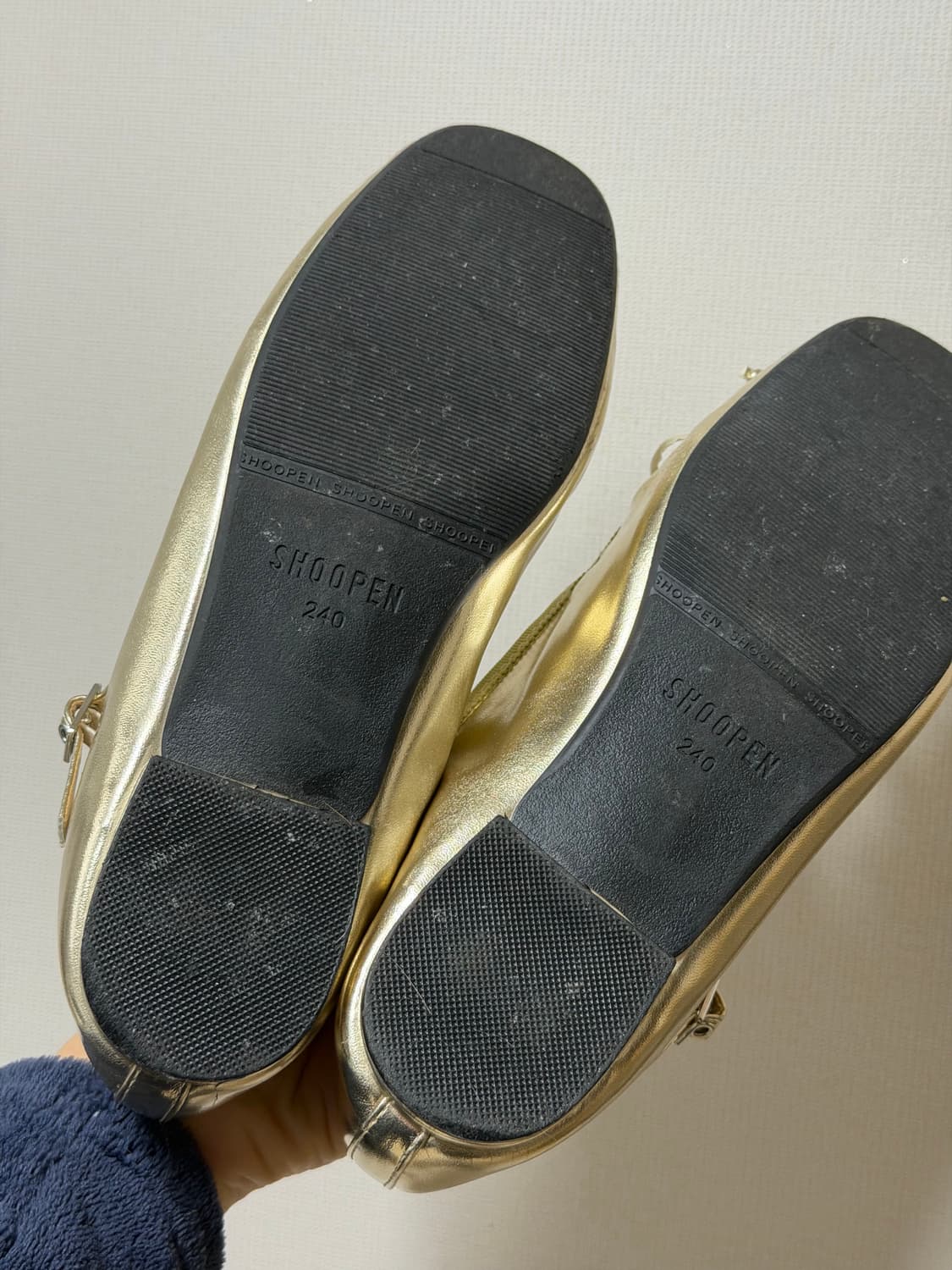 슈펜 발레리나 슈즈 골드 240 상품이미지5