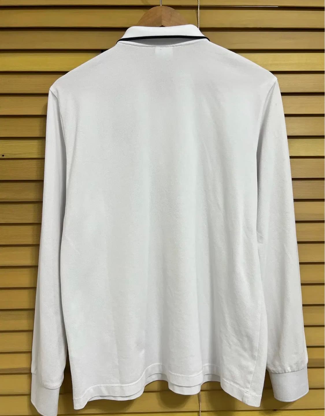 까스텔바작 남성 화이트 골프카라긴팔티셔츠 상품이미지3