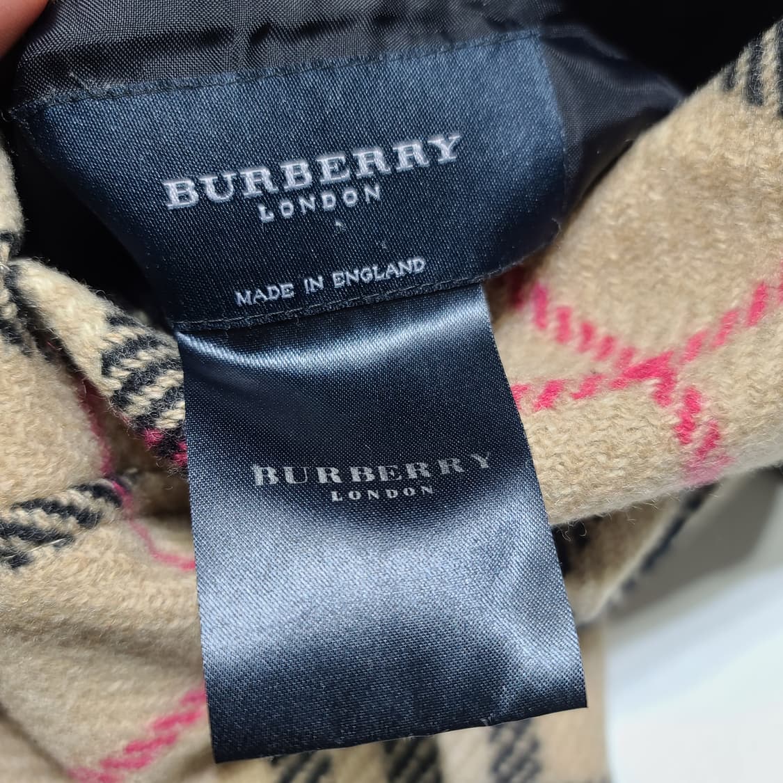 버버리 노바체크 리버시블 벨티드 자켓[S~M] 상품이미지7