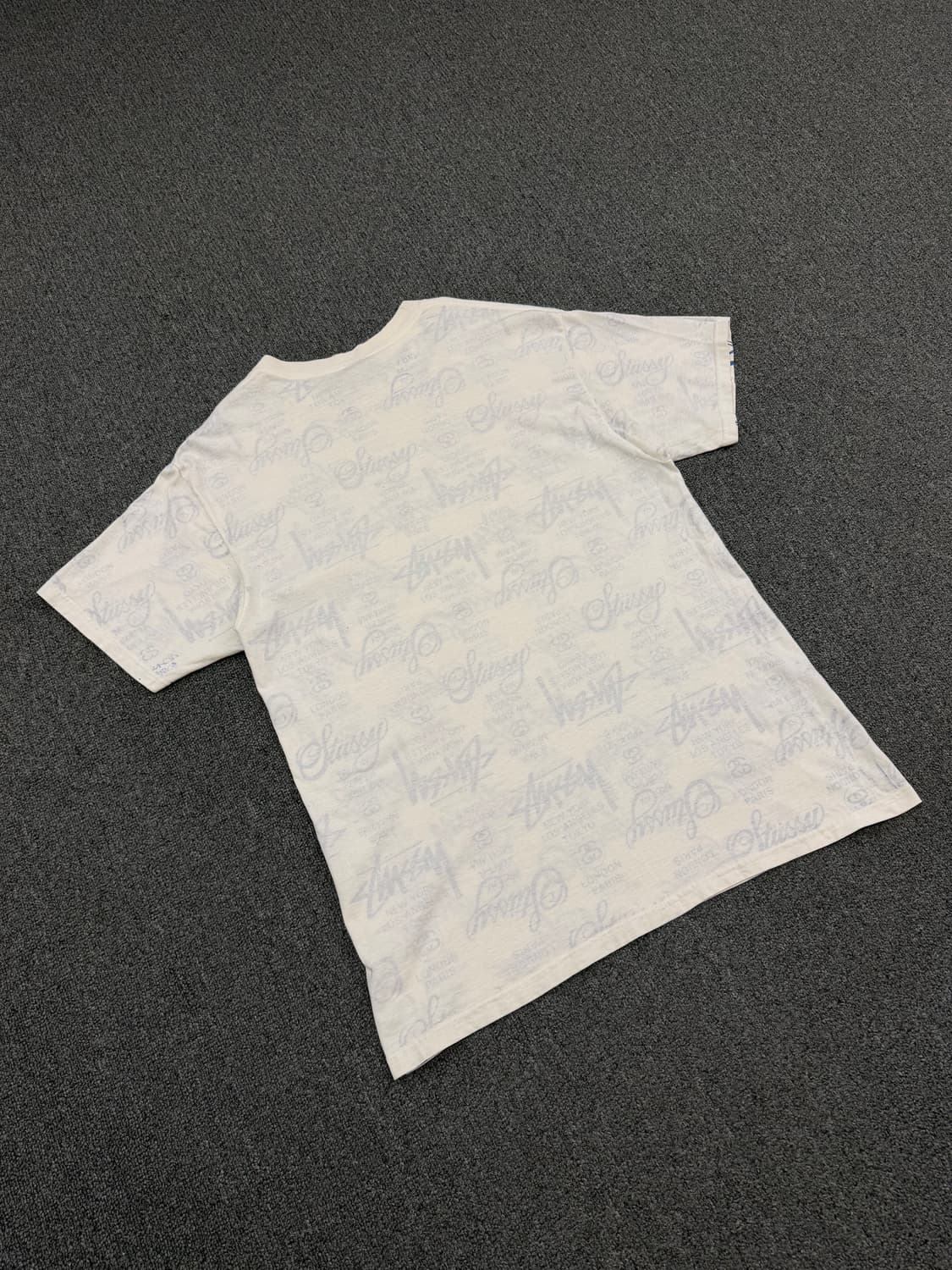 L) 스투시 빈티지 월드투어 반팔 티셔츠 상품이미지4