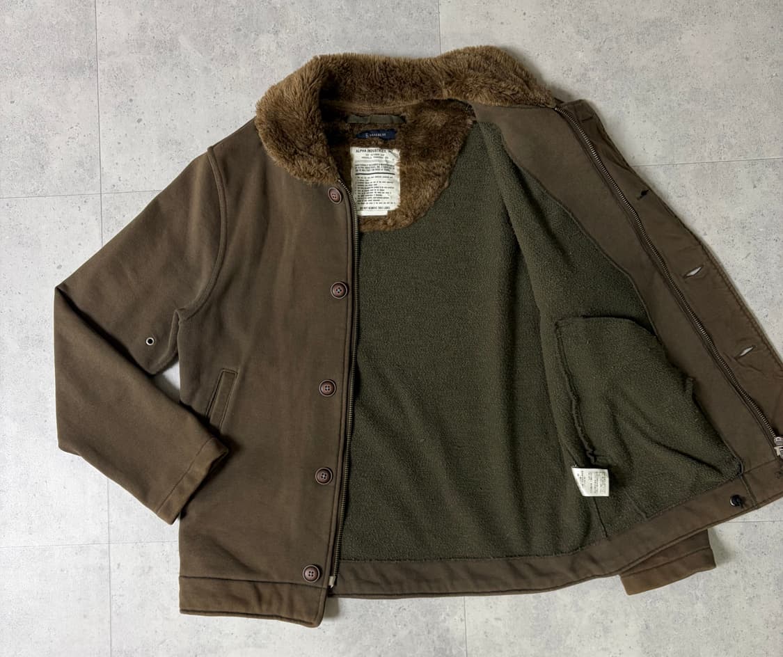 알파인더스트리 x 레이지블루 코튼 자켓 상품이미지2