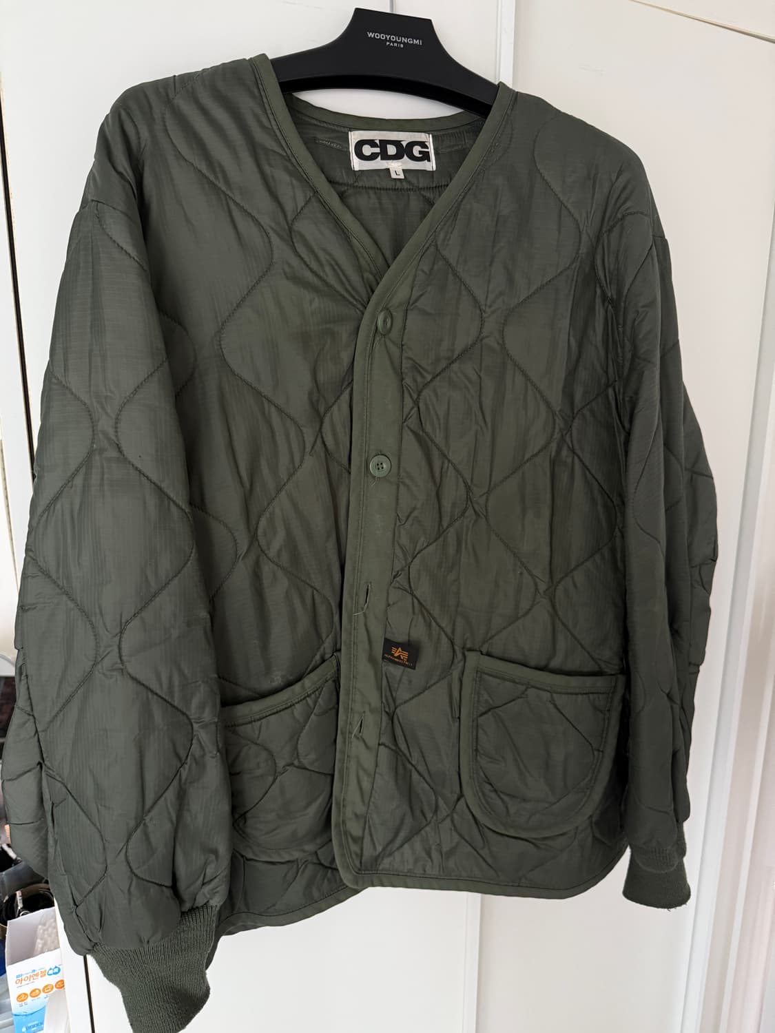 [L] 꼼데x알파인더스트리 깔깔이 상품이미지3