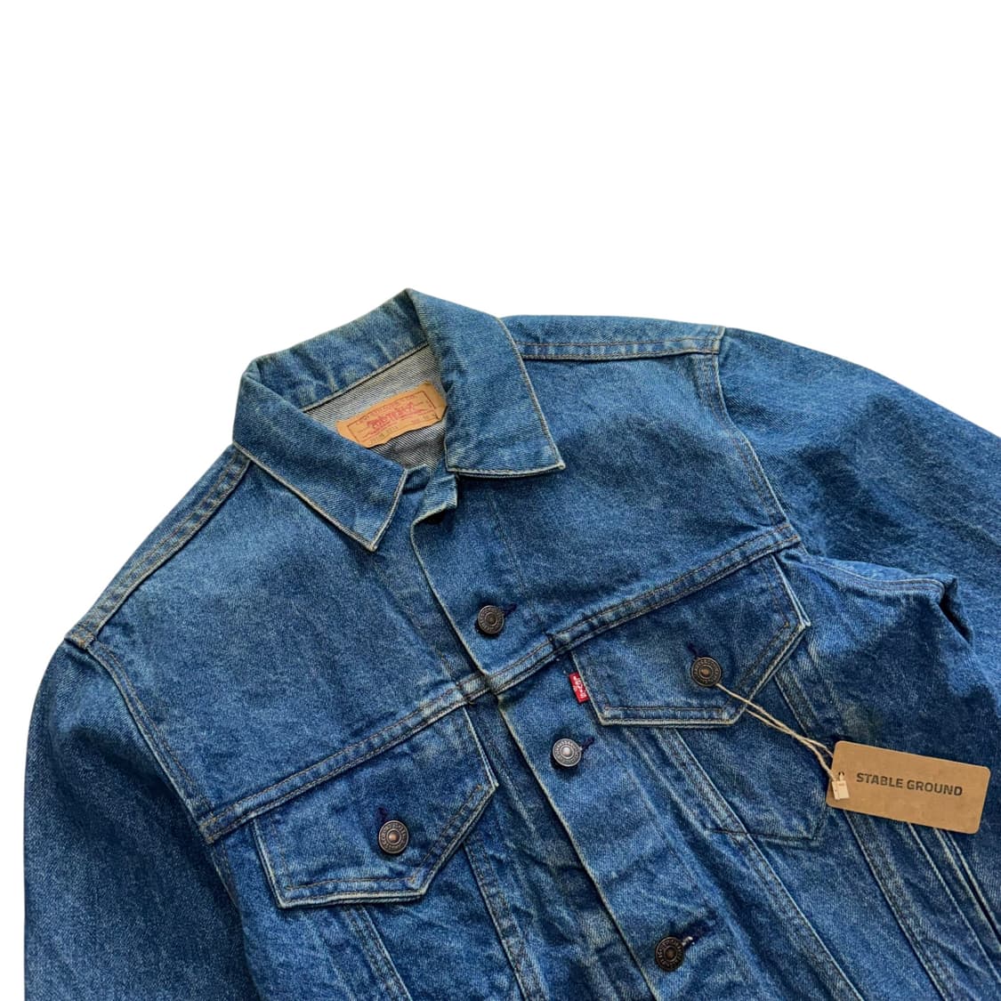[95~100] 80's 리바이스 70506-0214 데님 트러커 자켓 상품이미지2