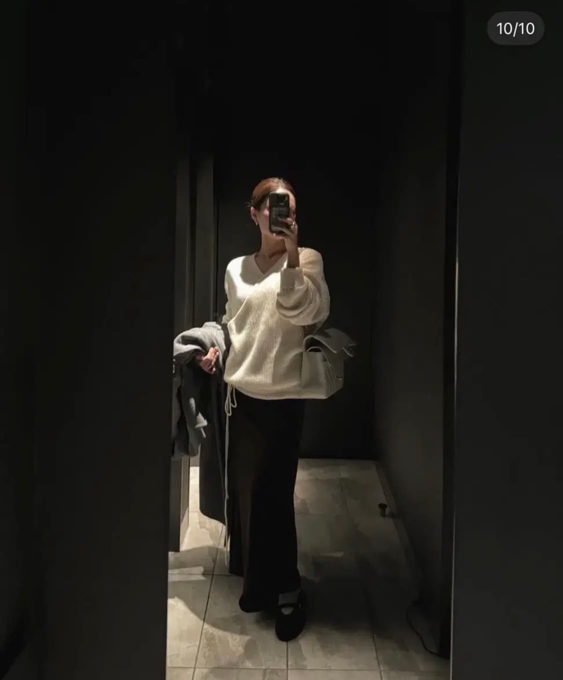 게드 ged 벨벳 스커트  상품이미지4