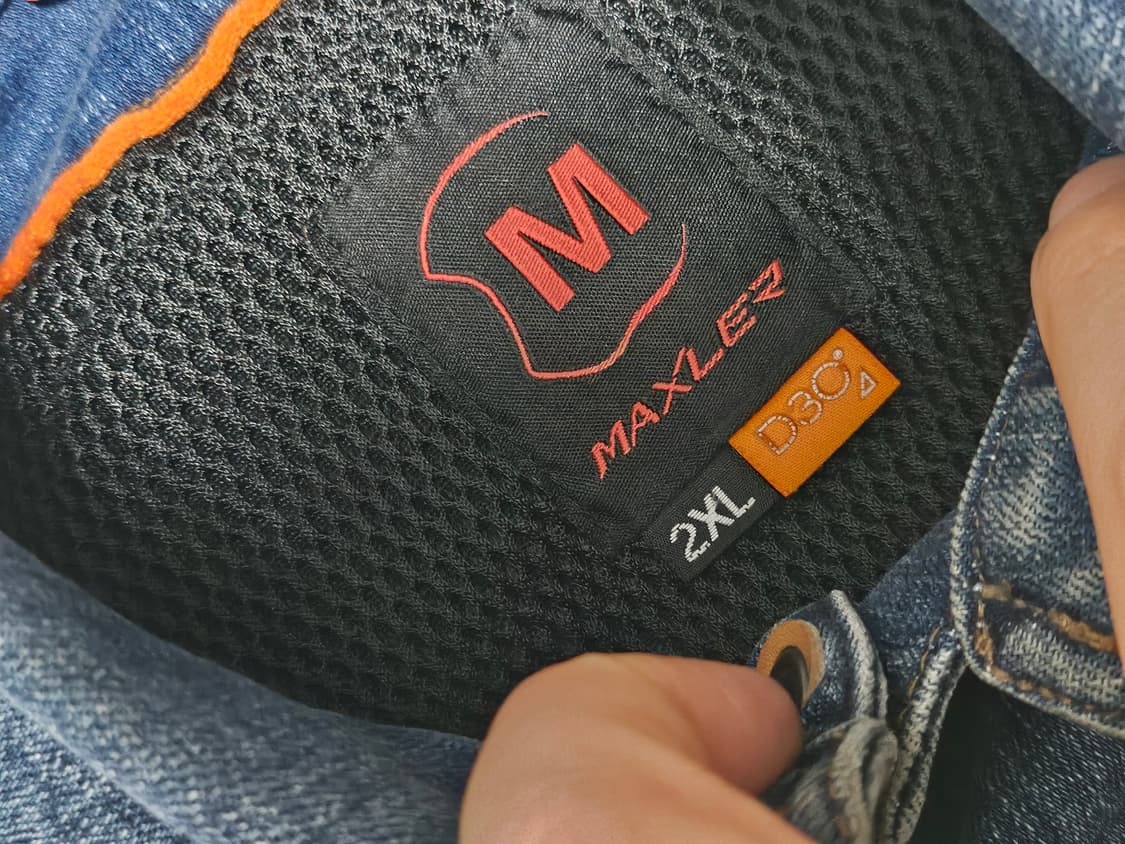 맥슬러 데님 바이커 자켓 (보호 장구 O) 상품이미지5