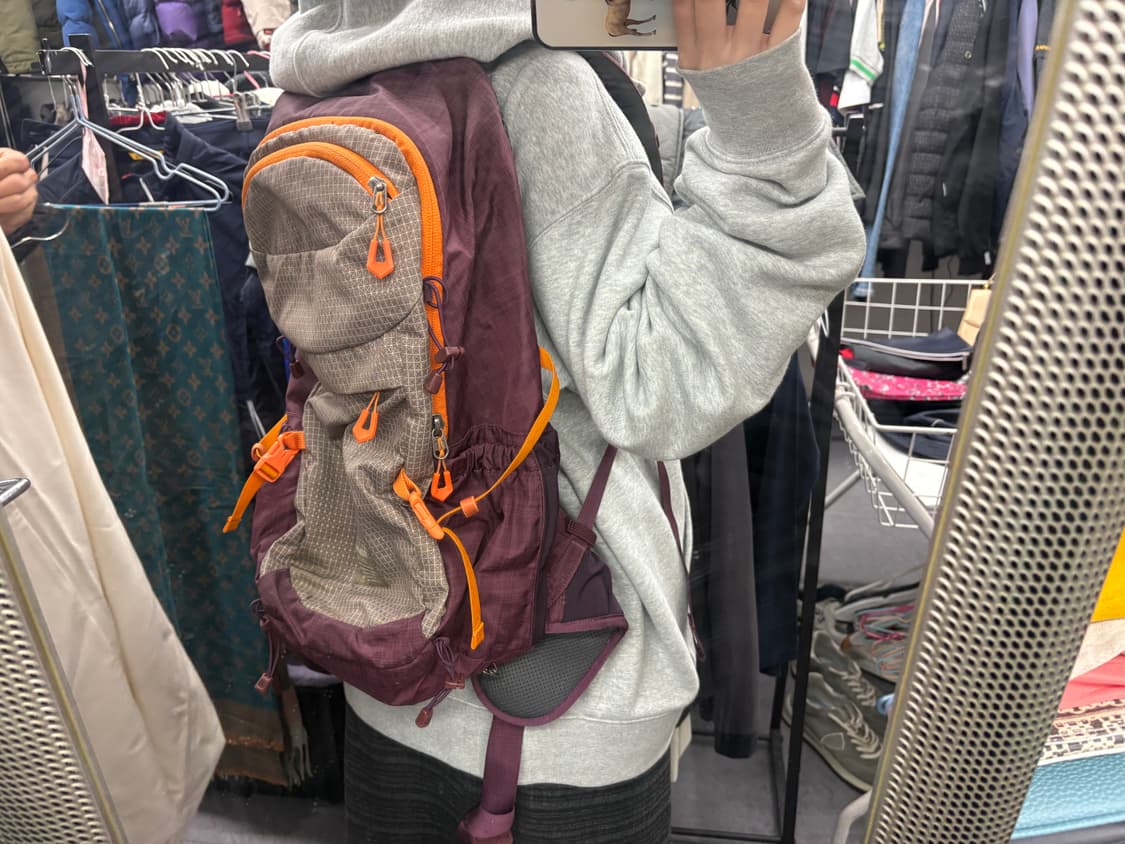 코오롱스포츠 Zeus 25 등산 백팩 버건디 상품이미지3