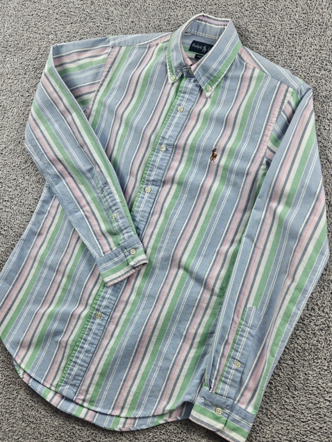 폴로랄프로렌 멀티컬러 스트라이프 패턴 셔츠 ( XS ) / 11180 상품이미지6