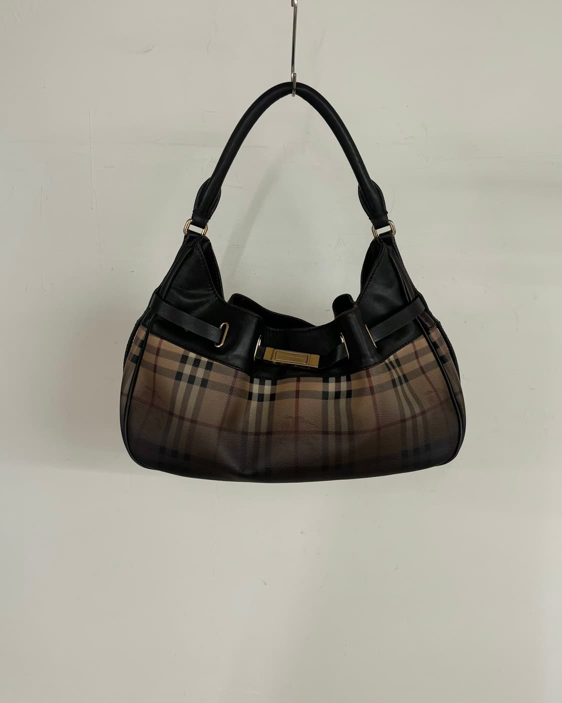 버버리 빈티지 체크 그라데이션 호보 토트백 상품이미지2