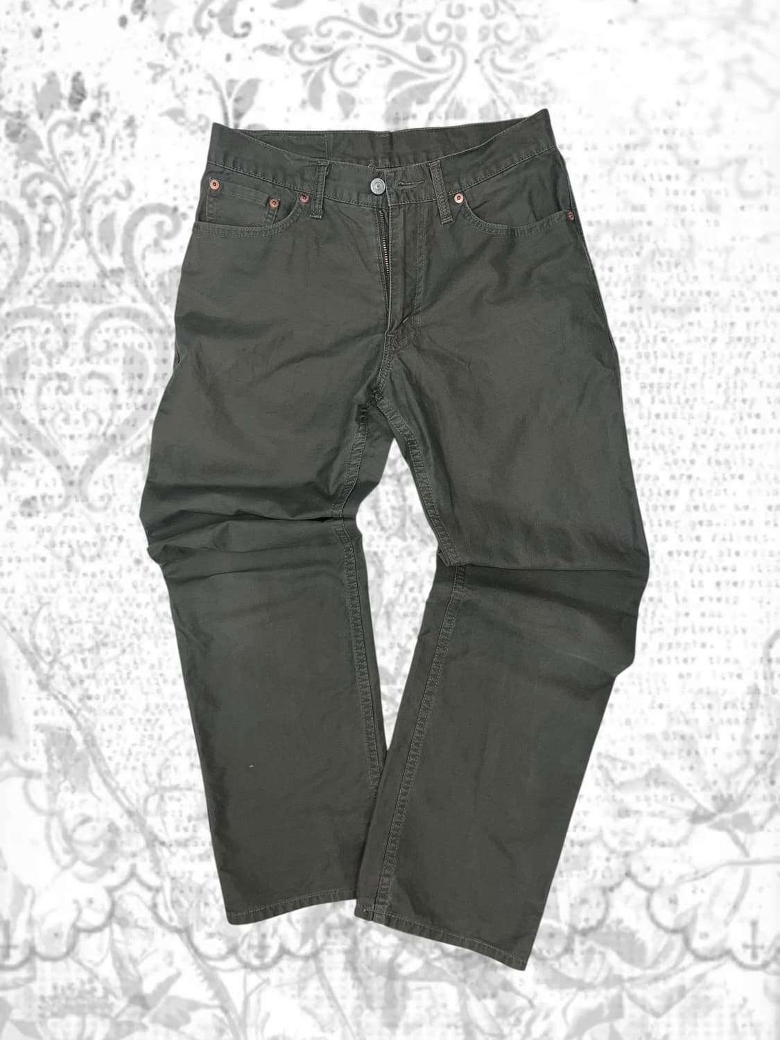 standard fit khaki jeans 상품이미지3