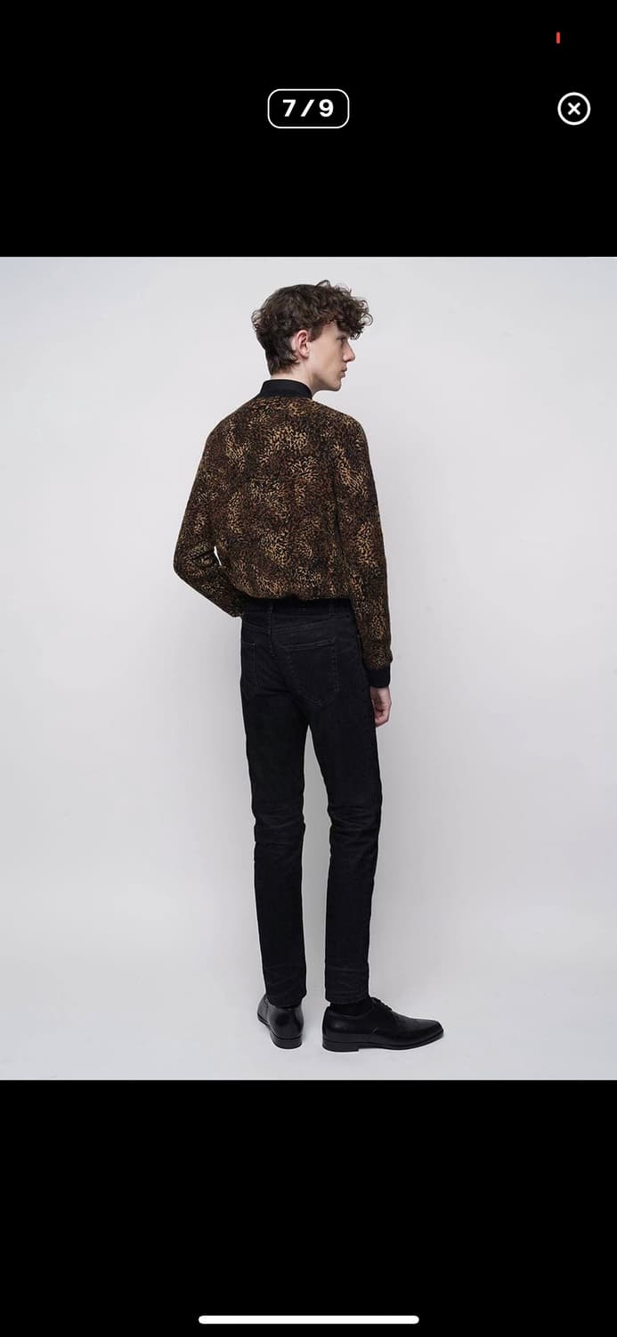 생로랑 레오파드 스웨터 상품이미지3