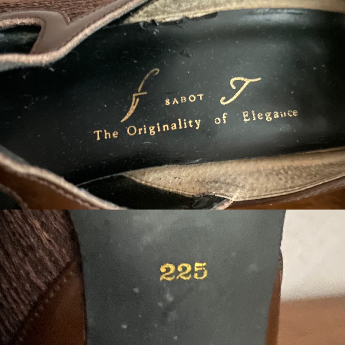 브라운톤 여성 구두 2켤레 일괄(225) 상품이미지9