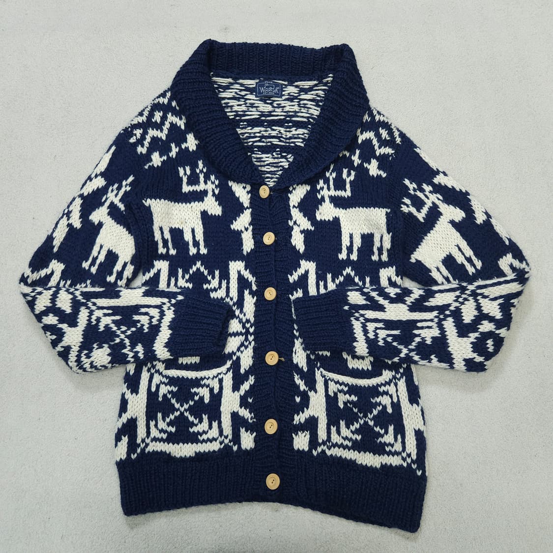 울리치 헤비울 노르딕 가디건 상품이미지2