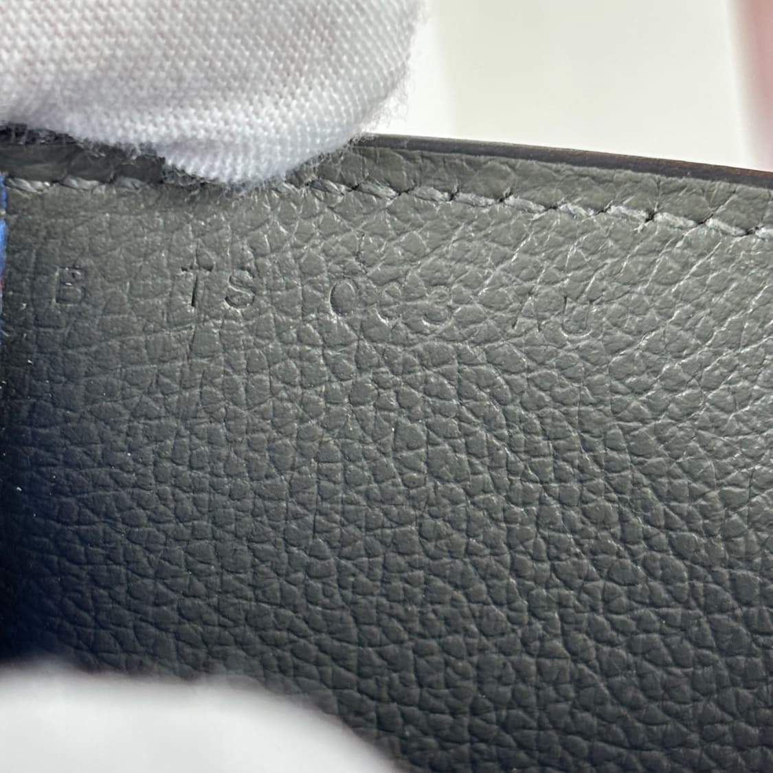 (풀구성,정품보증서)에르메스 시티즌 블루드프랑스 반지갑 그리스 상품이미지8