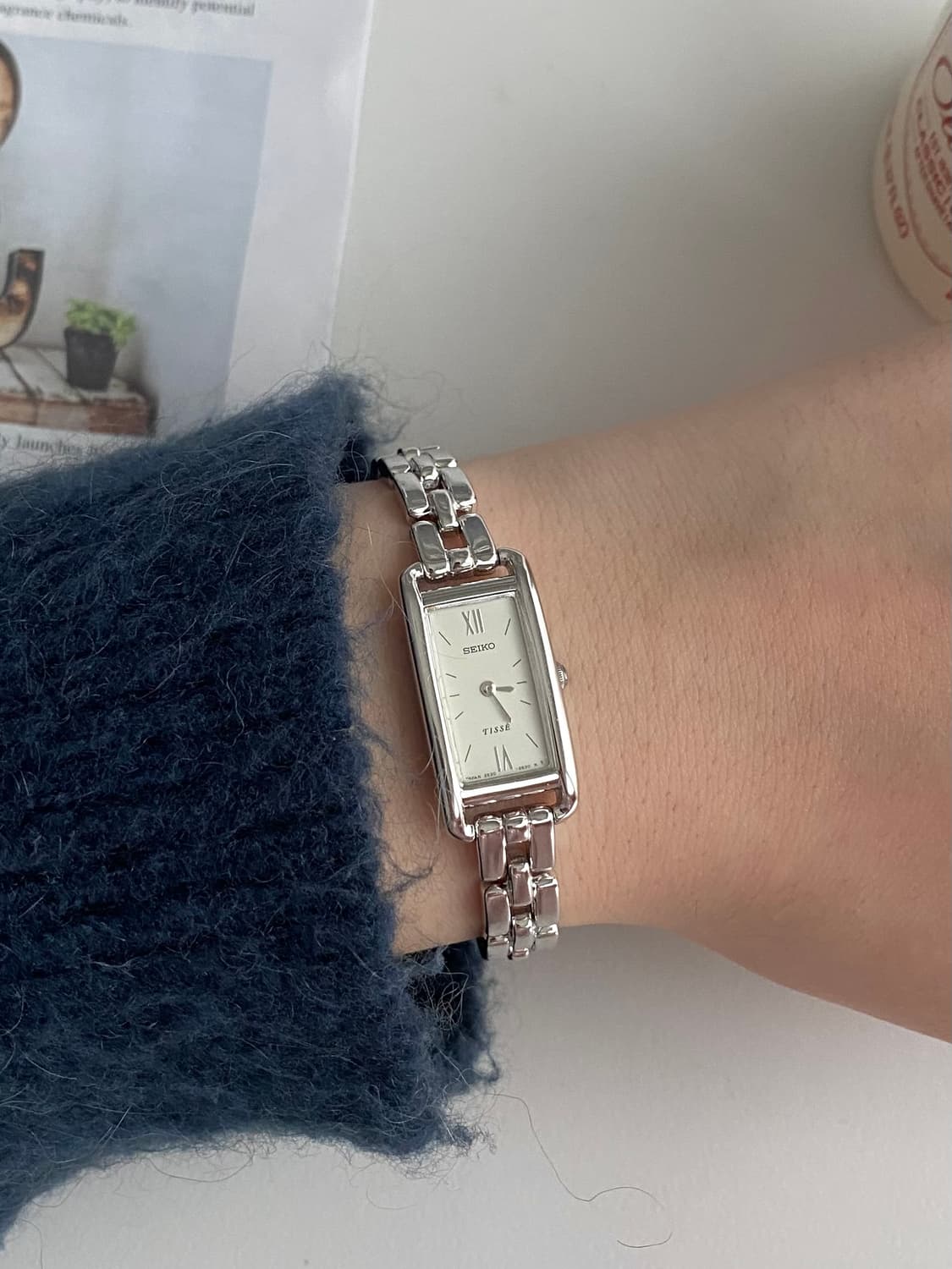 Seiko 세이코 tisse 티세 스퀘어 쿼츠 레이디스 상품이미지5