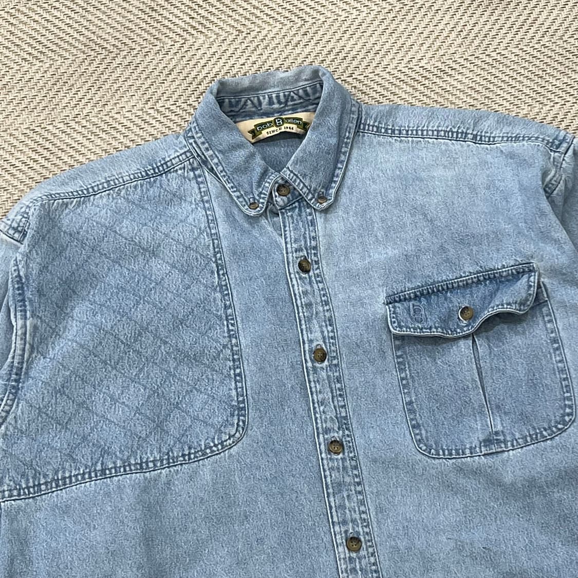 밥앨런 워크 데님셔츠 r3408 상품이미지3