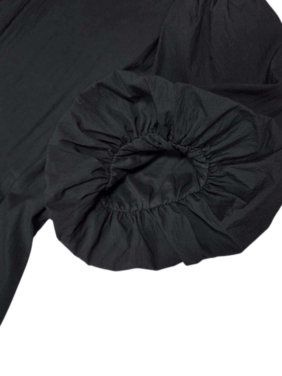 ORR 오르 블랙 퍼프 소매 롱 원피스 XS 상품이미지5