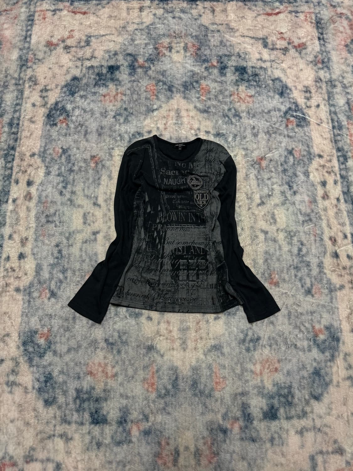 In the attic glitter vkei ribbed cut sew 상품이미지2