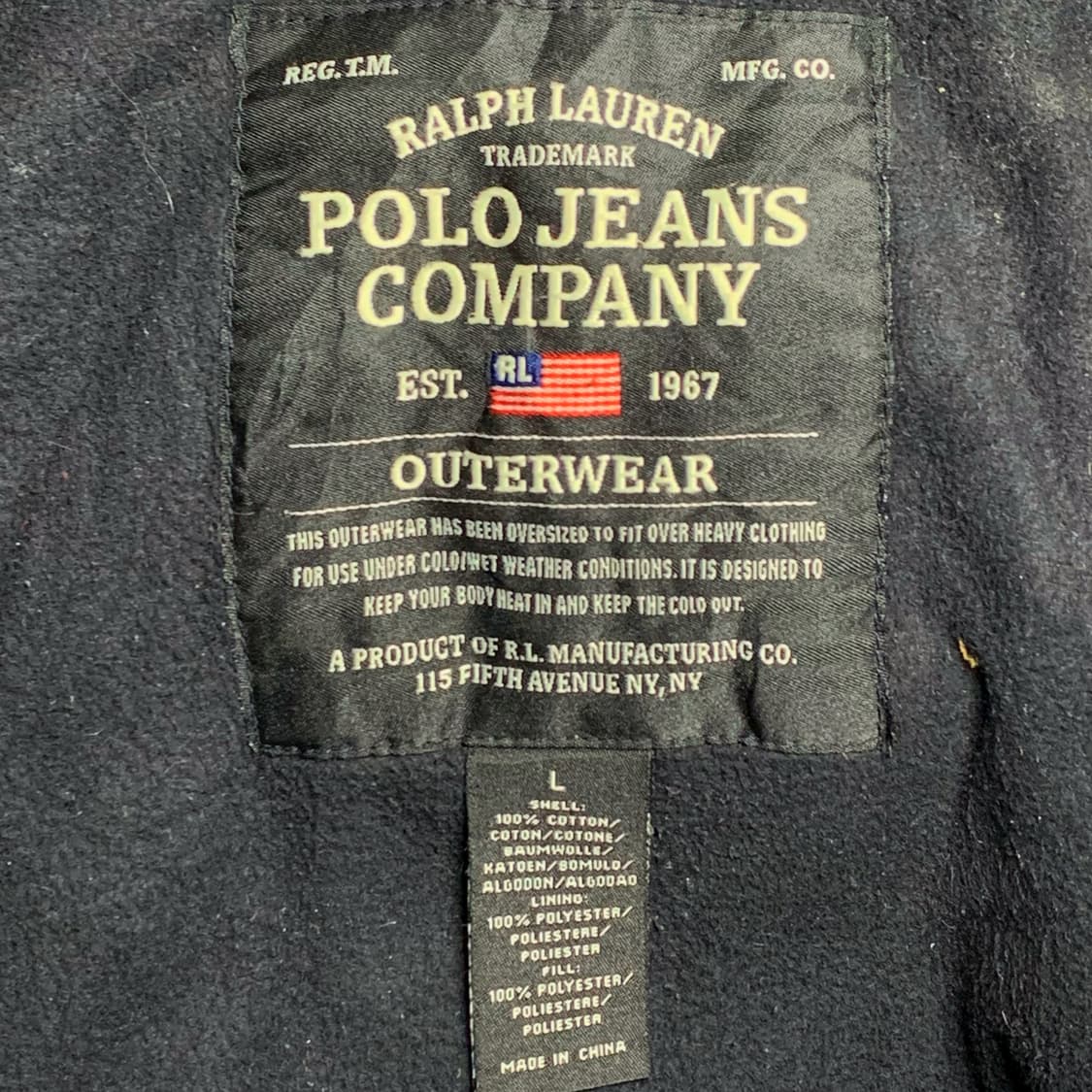 [L] 폴로 진스 랄프로렌 아웃웨어 필드재킷 상품이미지4