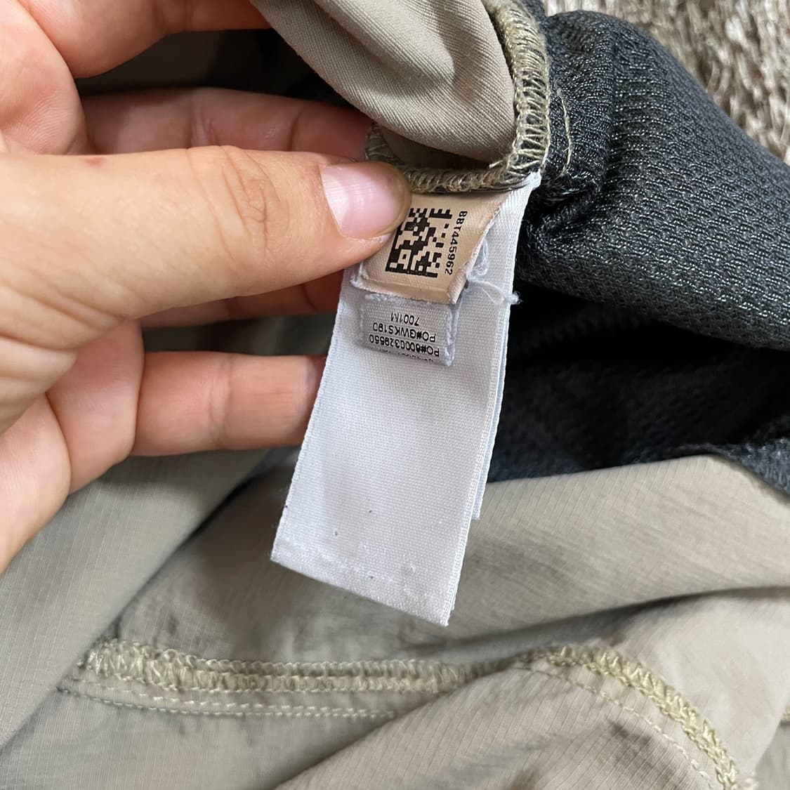 노스페이스 THE NORTH FACE 브라운 밴딩 나일론 하프팬츠 S 상품이미지3