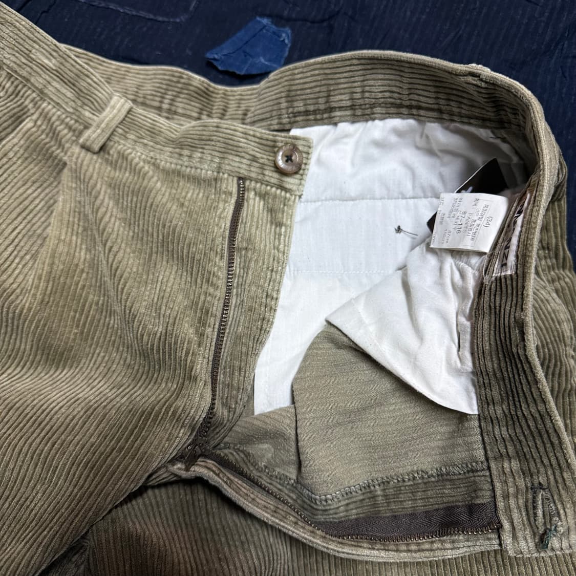 Innanzi 투턱 코듀로이 팬츠 32-33 상품이미지4