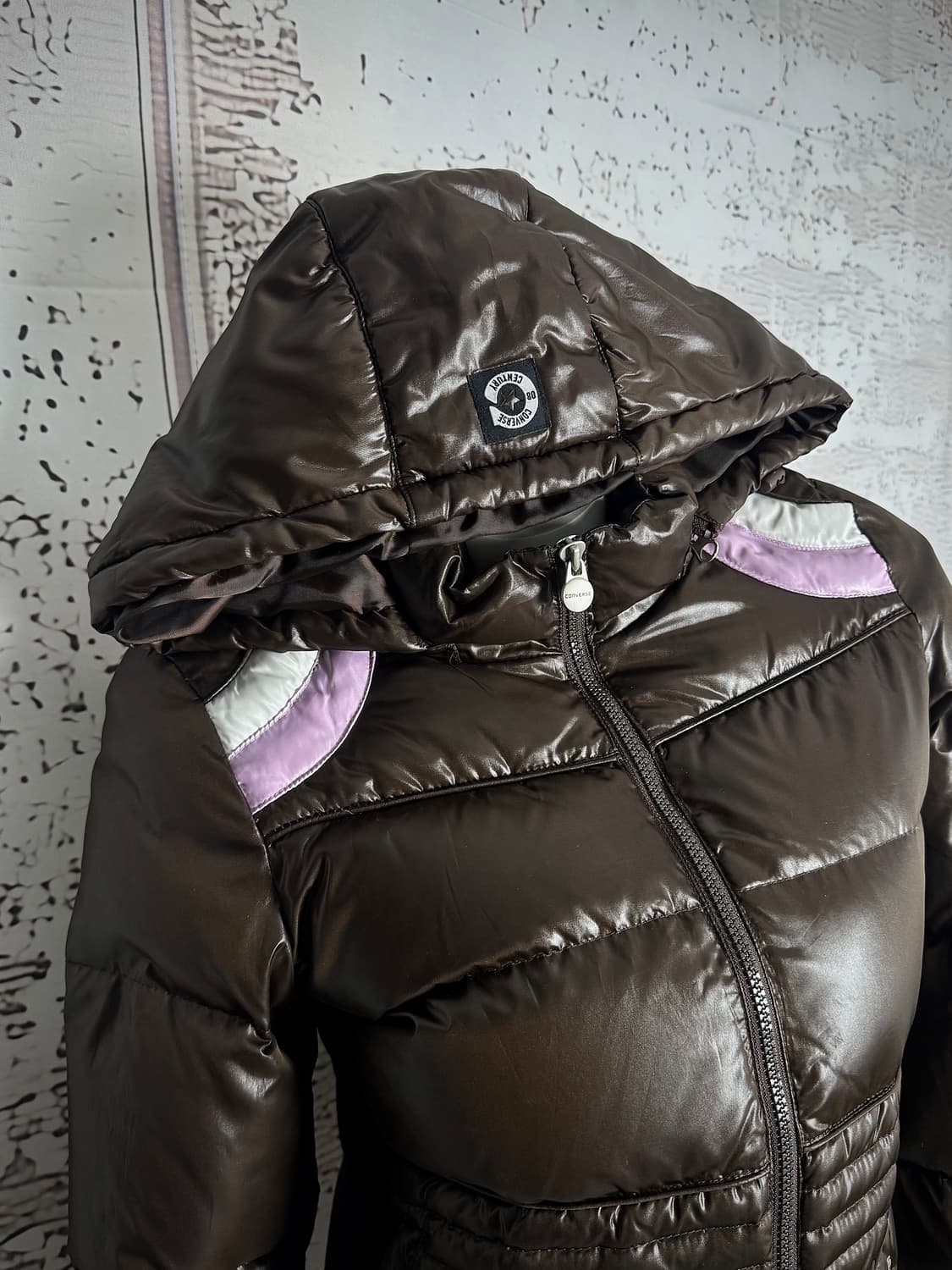 Converse brown puffer jacket 상품이미지3