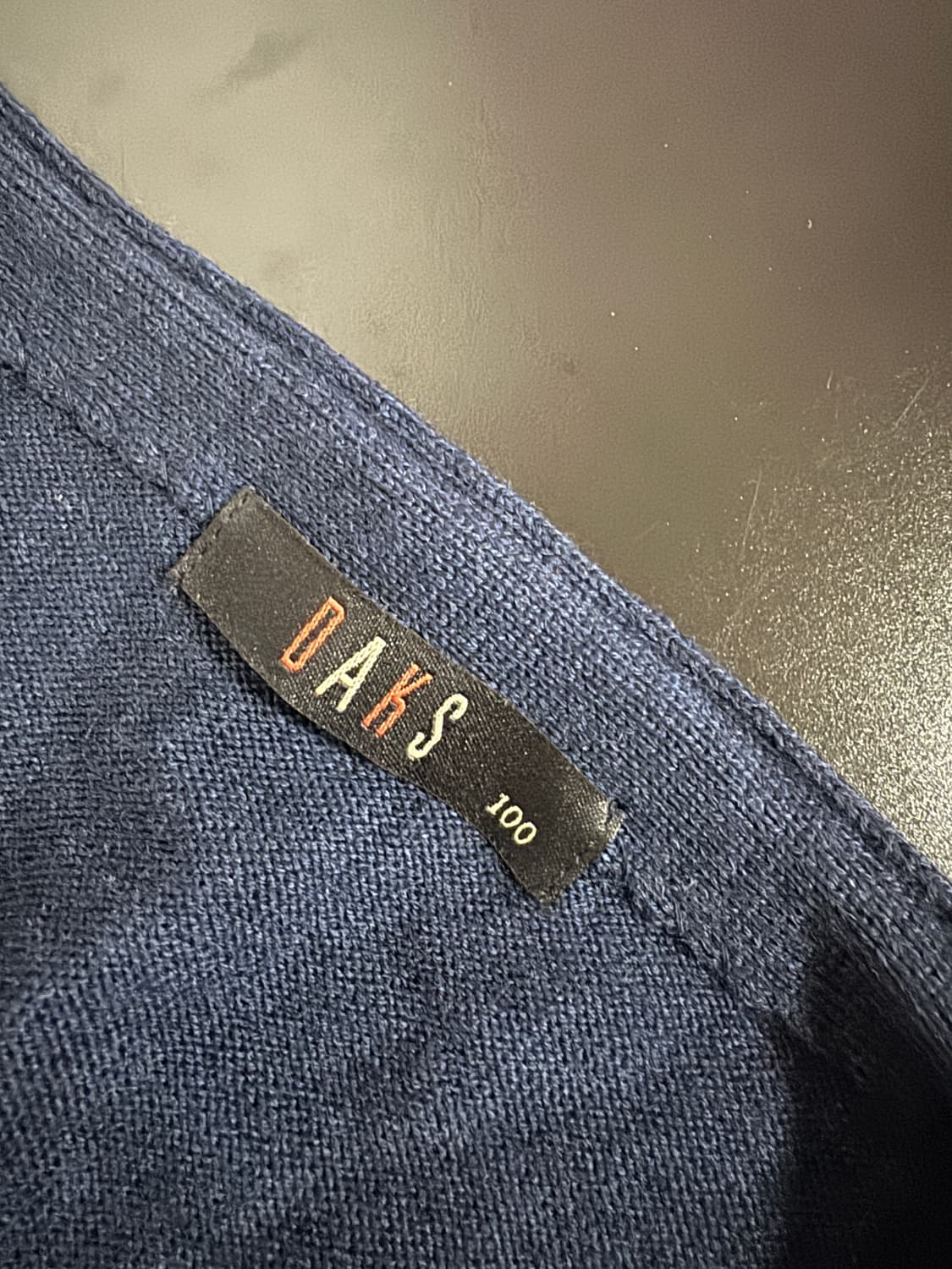 여성 닥스 daks 니트 베스트 네이비 M 상품이미지3