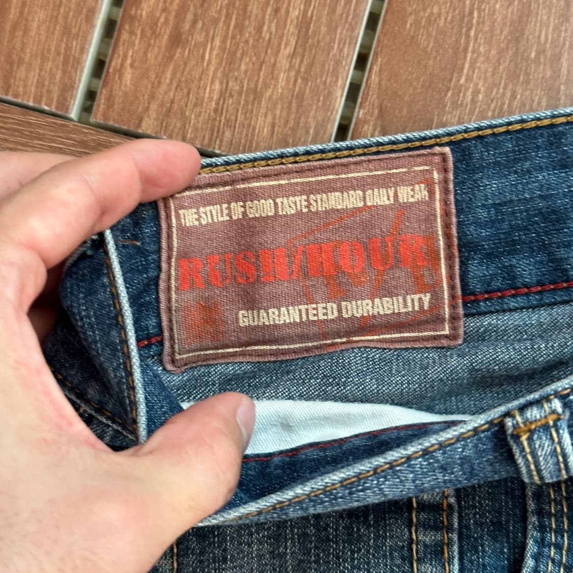 Rush hour half denim shorts 상품이미지8